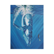 Load image into Gallery viewer, Diving Deep | Satin Canvas
