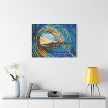 Load image into Gallery viewer, Kasey's Wave | Canvas Print of Original Watercolor