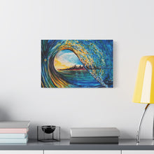 Load image into Gallery viewer, Kasey's Wave | Canvas Print of Original Watercolor