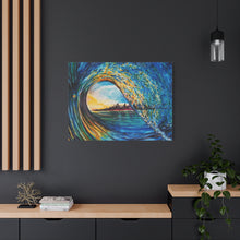 Load image into Gallery viewer, Kasey's Wave | Canvas Print of Original Watercolor