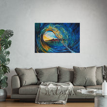 Load image into Gallery viewer, Kasey's Wave | Fine Art Print of Original Watercolor