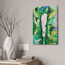 Load image into Gallery viewer, Lauri's Calla Lily | Satin Canvas Print of Original Watercolor