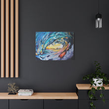 Load image into Gallery viewer, Liquid Sunshine | Satin Canvas Print of Original Acrylic