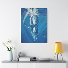 Load image into Gallery viewer, Diving Deep | Satin Canvas