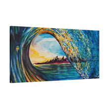 Load image into Gallery viewer, Kasey's Wave | Canvas Print of Original Watercolor