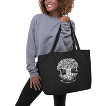 Load image into Gallery viewer, Large organic tote bag Maui Banyan Tree