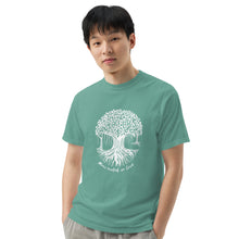 Load image into Gallery viewer, Unisex garment-dyed heavyweight t-shirt with Maui Banyan Tree