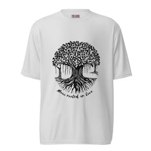Load image into Gallery viewer, Unisex performance crew neck t-shirt Maui Banyan Tree