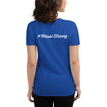 Load image into Gallery viewer, Women's short sleeve t-shirt with Banyan Tree