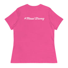 Load image into Gallery viewer, Women's Relaxed T-Shirt with Maui Banyan Tree