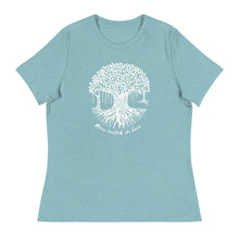 Load image into Gallery viewer, Women's Relaxed T-Shirt with Maui Banyan Tree