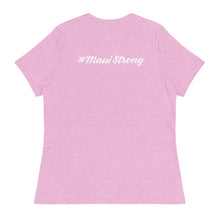 Load image into Gallery viewer, Women's Relaxed T-Shirt with Maui Banyan Tree