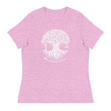 Load image into Gallery viewer, Women's Relaxed T-Shirt with Maui Banyan Tree