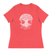 Load image into Gallery viewer, Women's Relaxed T-Shirt with Maui Banyan Tree