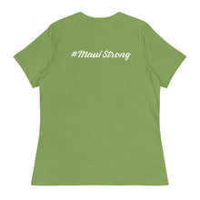 Load image into Gallery viewer, Women's Relaxed T-Shirt with Maui Banyan Tree