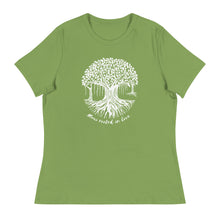 Load image into Gallery viewer, Women's Relaxed T-Shirt with Maui Banyan Tree