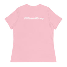 Load image into Gallery viewer, Women's Relaxed T-Shirt with Maui Banyan Tree