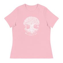 Load image into Gallery viewer, Women's Relaxed T-Shirt with Maui Banyan Tree