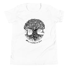 Load image into Gallery viewer, Youth Short Sleeve T-Shirt Maui Banyan Tree Blk Logo