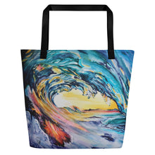 Load image into Gallery viewer, Beach Bag in Liquid Sunshine