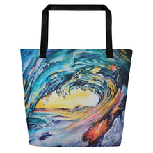 Load image into Gallery viewer, Beach Bag in Liquid Sunshine