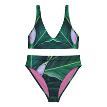 Load image into Gallery viewer, Eco-Friendly High-Waisted Bikini in Ginger Bud