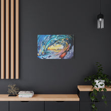 Load image into Gallery viewer, Liquid Sunshine | Satin Canvas Print of Original Acrylic
