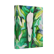 Load image into Gallery viewer, Lauri's Calla Lily | Satin Canvas Print of Original Watercolor
