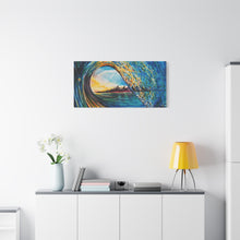 Load image into Gallery viewer, Kasey's Wave | Canvas Print of Original Watercolor
