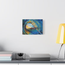 Load image into Gallery viewer, Kasey's Wave | Canvas Print of Original Watercolor
