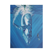 Load image into Gallery viewer, Diving Deep | Satin Canvas
