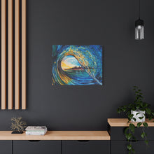 Load image into Gallery viewer, Kasey's Wave | Canvas Print of Original Watercolor
