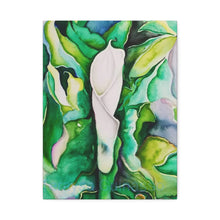 Load image into Gallery viewer, Lauri's Calla Lily | Satin Canvas Print of Original Watercolor

