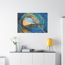 Load image into Gallery viewer, Kasey's Wave | Canvas Print of Original Watercolor
