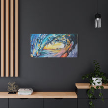 Load image into Gallery viewer, Liquid Sunshine | Satin Canvas Print of Original Acrylic
