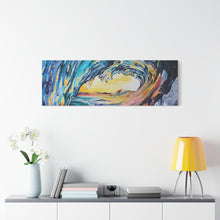 Load image into Gallery viewer, Liquid Sunshine | Satin Canvas Print of Original Acrylic
