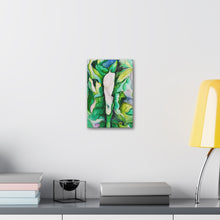Load image into Gallery viewer, Lauri's Calla Lily | Satin Canvas Print of Original Watercolor
