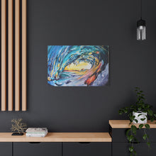 Load image into Gallery viewer, Liquid Sunshine | Satin Canvas Print of Original Acrylic
