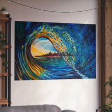Load image into Gallery viewer, Kasey's Wave | Fine Art Print of Original Watercolor
