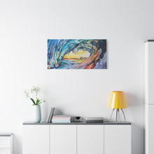 Load image into Gallery viewer, Liquid Sunshine | Satin Canvas Print of Original Acrylic
