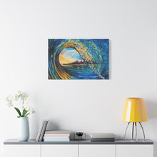 Load image into Gallery viewer, Kasey's Wave | Canvas Print of Original Watercolor
