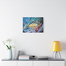 Load image into Gallery viewer, Liquid Sunshine | Satin Canvas Print of Original Acrylic
