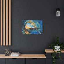 Load image into Gallery viewer, Kasey's Wave | Canvas Print of Original Watercolor

