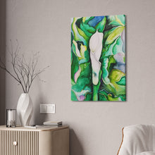 Load image into Gallery viewer, Lauri's Calla Lily | Satin Canvas Print of Original Watercolor
