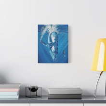 Load image into Gallery viewer, Diving Deep | Satin Canvas
