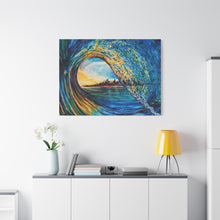 Load image into Gallery viewer, Kasey's Wave | Canvas Print of Original Watercolor
