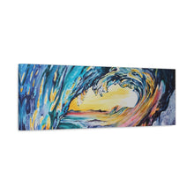 Load image into Gallery viewer, Liquid Sunshine | Satin Canvas Print of Original Acrylic
