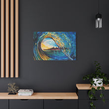 Load image into Gallery viewer, Kasey's Wave | Canvas Print of Original Watercolor
