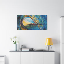 Load image into Gallery viewer, Kasey's Wave | Canvas Print of Original Watercolor
