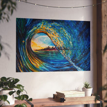 Load image into Gallery viewer, Kasey's Wave | Fine Art Print of Original Watercolor
